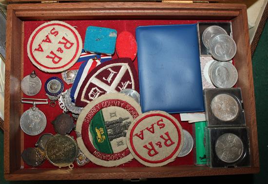 15 sporting medals & medallions including silver & enamelled examples